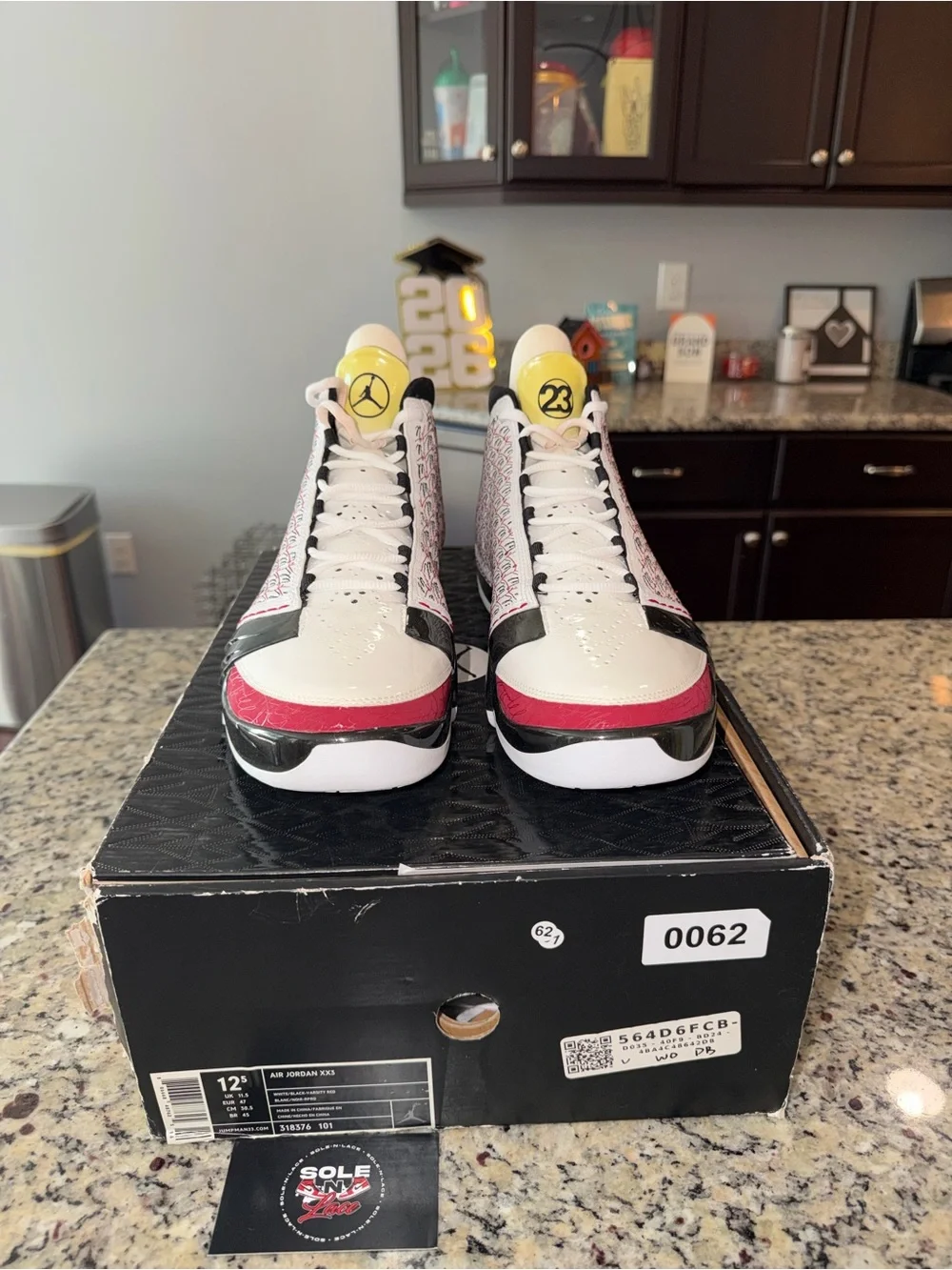 Size 12.5 Jordan 23 OG All-Star SKU 318376-101 Used but Excellent Condition